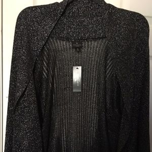 Night Sparkle Lurex Cardigan by Worthington, NEW